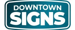 Downtown signs tinting logo